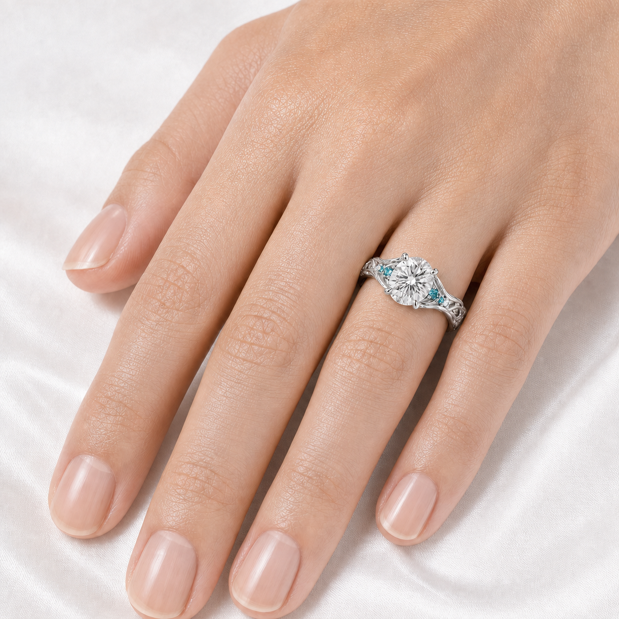 Leaf Twist Ring